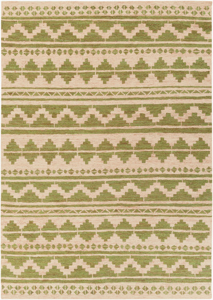 Alfombra de yute hecha a mano Columbia CBA-129 de 8' x 11'