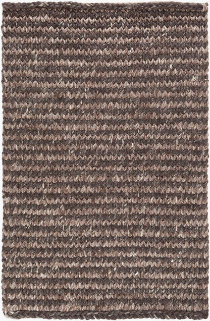 Alfombra decorativa hecha a mano Cable CBL-7000 de 2' x 3'