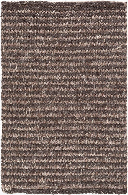 Alfombra decorativa hecha a mano Cable CBL-7000 de 2' x 3'