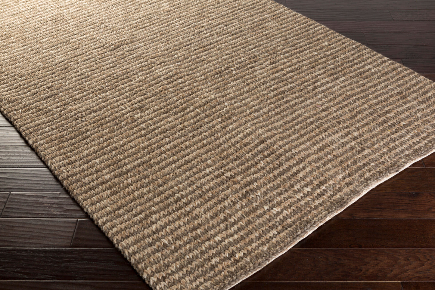 Alfombra decorativa hecha a mano Cable CBL-7001 de 2' x 3'