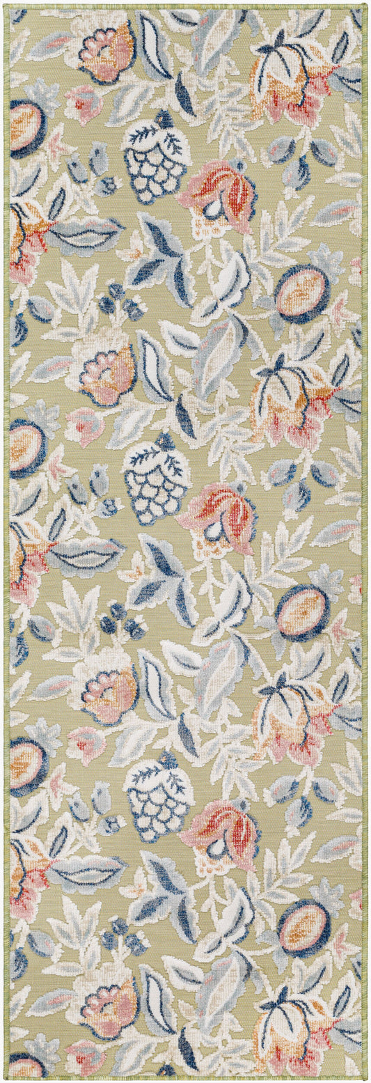 Alfombra de corredor tejida a máquina Cabo CBO-2300 de 2,13 m para interiores y exteriores