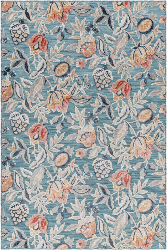 Alfombra tejida a máquina para interior y exterior Cabo CBO-2301 de 1,83 m x 2,74 m