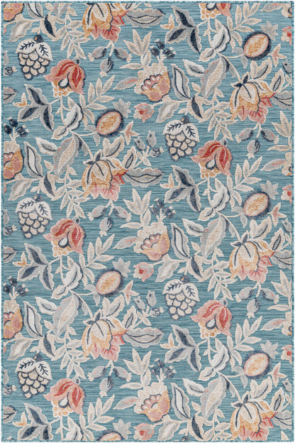 Cabo CBO-2301 Alfombra decorativa tejida a máquina para interiores y exteriores de 2' x 3'