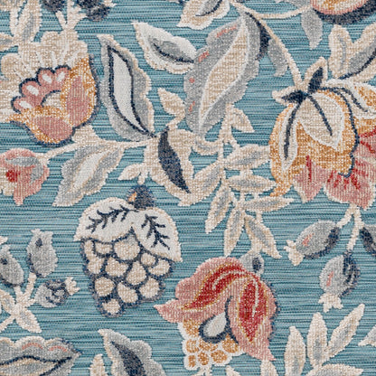 Cabo CBO-2301 Alfombra decorativa tejida a máquina para interiores y exteriores de 2' x 3'