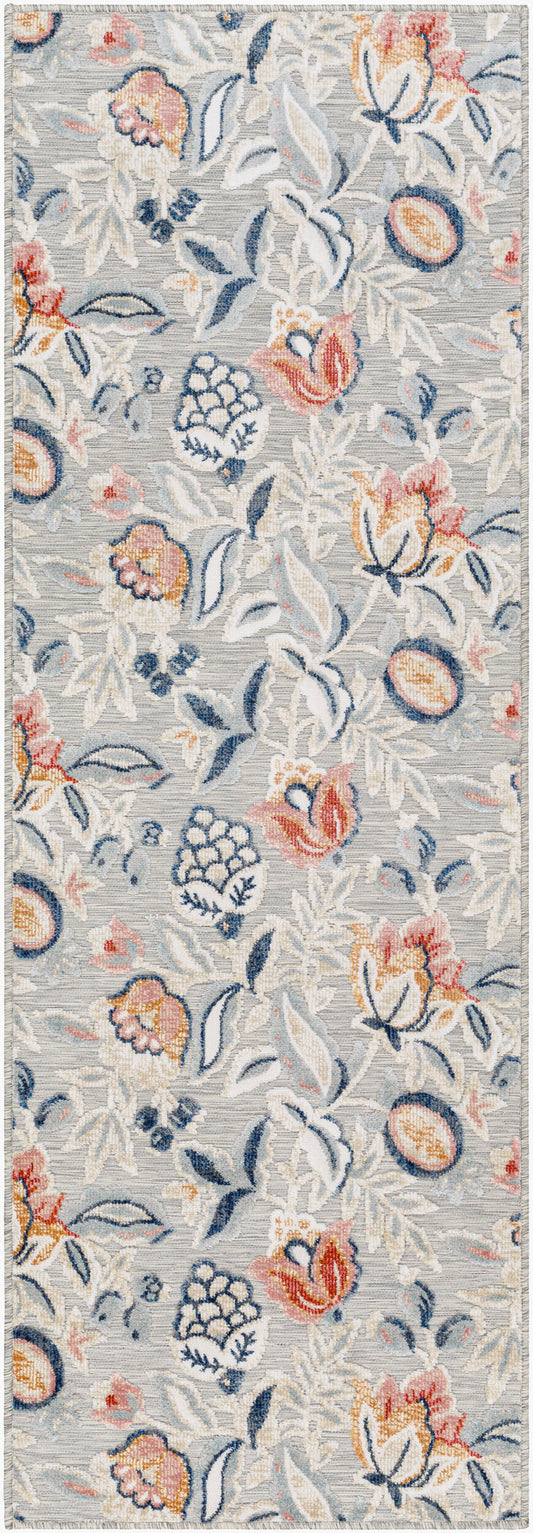 Cabo CBO-2302 7ft Runner Machine Woven Indoor/Outdoor Runner Rug