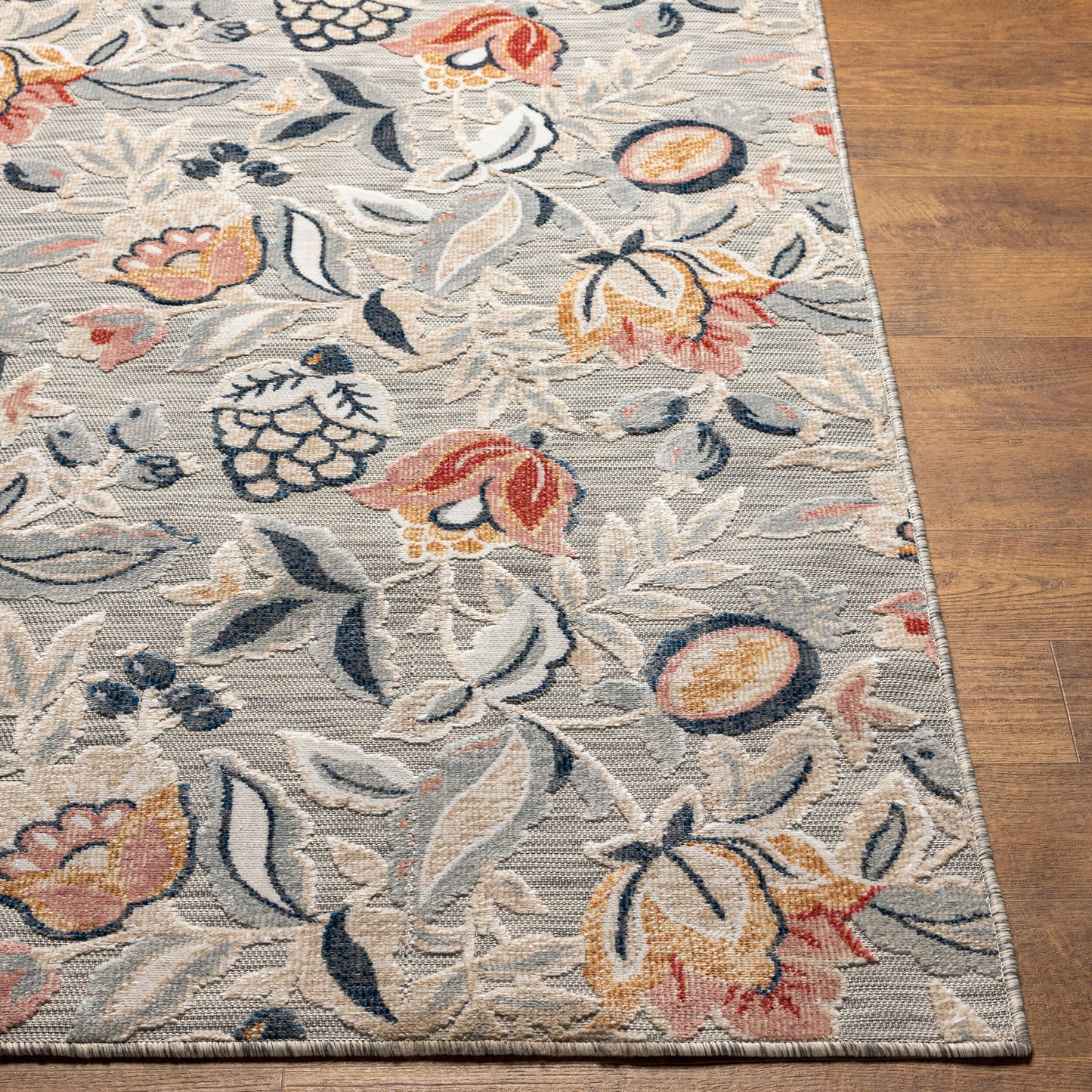 Alfombra tejida a máquina para interior y exterior Cabo CBO-2302 de 1,52 m x 2,13 m