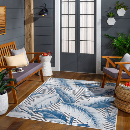 Cabo CBO-2305 5' x 7' Machine Woven Indoor/Outdoor Area Rug