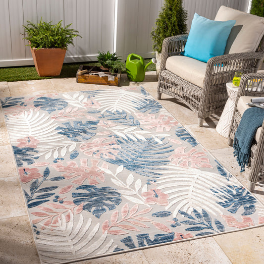 Cabo CBO-2307 8' x 10' Machine Woven Indoor/Outdoor Area Rug
