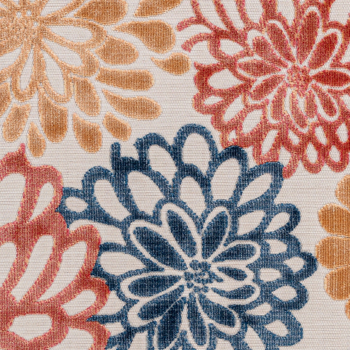 Cabo CBO-2308 Alfombra decorativa tejida a máquina para interiores y exteriores de 2' x 3'