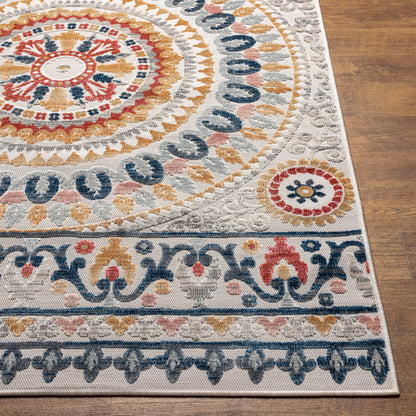 Cabo CBO-2310 7ft Runner Machine Woven Indoor/Outdoor Runner Rug