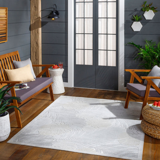 Cabo CBO-2311 2' x 3' Machine Woven Indoor/Outdoor Accent Rug