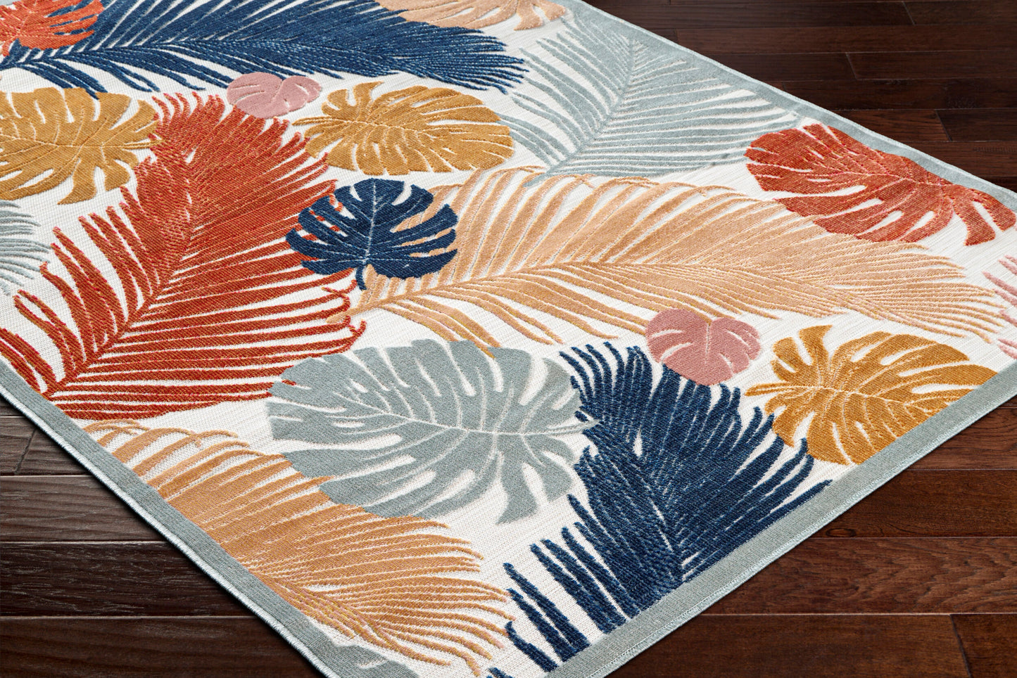 Alfombra tejida a máquina para interior y exterior Cabo CBO-2312 de 1,52 m x 2,13 m