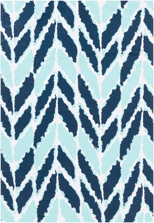 Cape Cod CCD-1004 2' x 3' Machine Woven Indoor/Outdoor Accent Rug