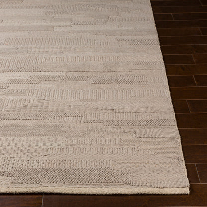 Alfombra de lana hecha a mano Cocoon CCN-1002 de 8' x 10'
