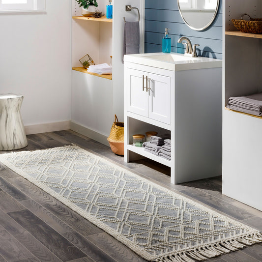 Casa DeCampo CDC-2300 8ft Runner Handmade Wool Runner Rug