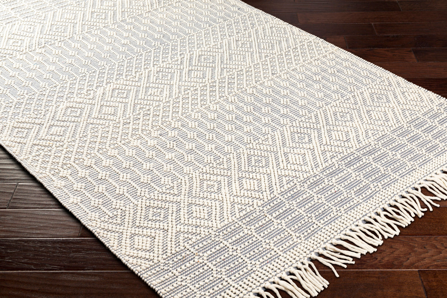 Casa DeCampo CDC-2305 2' x 3' Handmade Wool Accent Rug