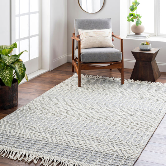 Casa DeCampo CDC-2305 2' x 3' Handmade Wool Accent Rug