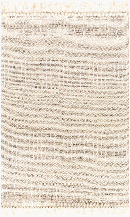 Alfombra de lana hecha a mano Casa DeCampo CDC-2306 de 1,52 m x 2,13 m