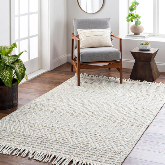 Casa DeCampo CDC-2306 2' x 3' Handmade Wool Accent Rug