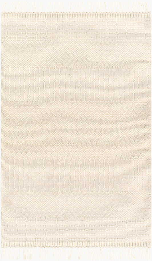 Alfombra de lana hecha a mano Casa DeCampo CDC-2307 de 1,52 m x 2,13 m