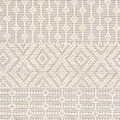 Alfombra de lana hecha a mano Casa DeCampo CDC-2309 de 2,4 m