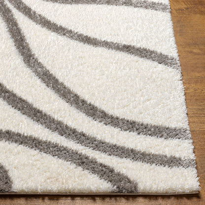 Cloudy Shag CDG-2300 6' x 9' Machine Woven Area Rug