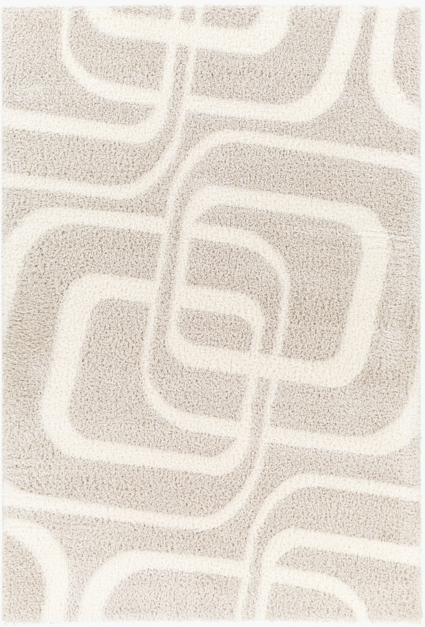Cloudy Shag CDG-2309 5' x 7' Machine Woven Area Rug