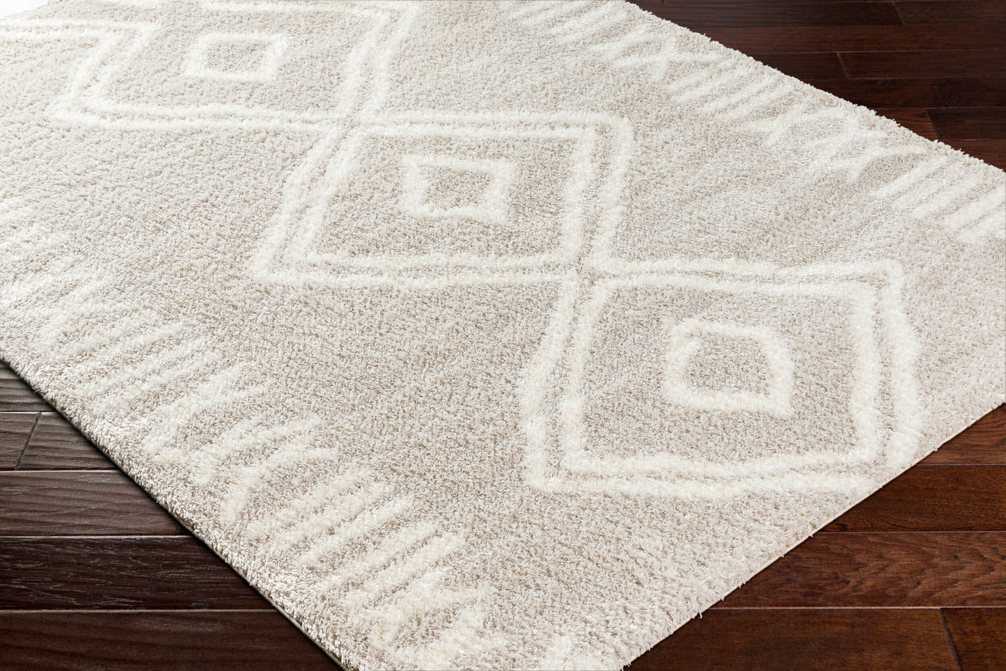 Alfombra tejida a máquina Cloudy Shag CDG-2311 de 1,52 m x 2,13 m