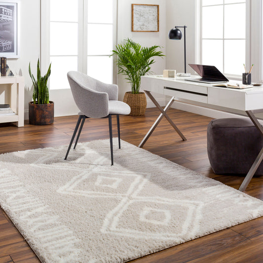 Alfombra tejida a máquina Cloudy Shag CDG-2311 de 1,52 m x 2,13 m