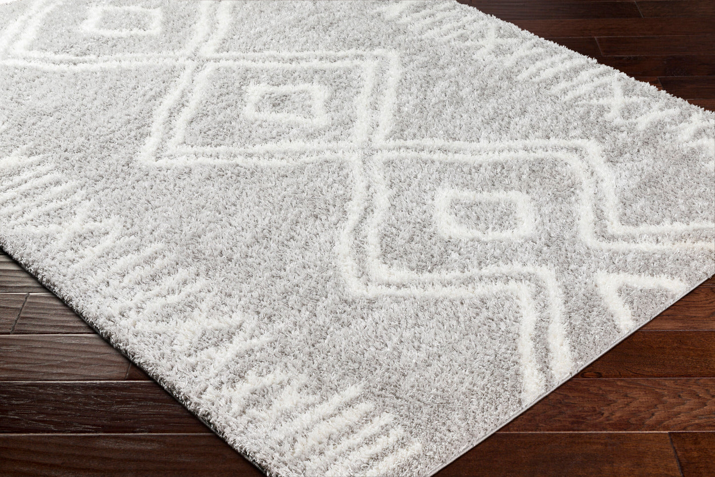Cloudy Shag CDG-2312 5' x 7' Machine Woven Area Rug