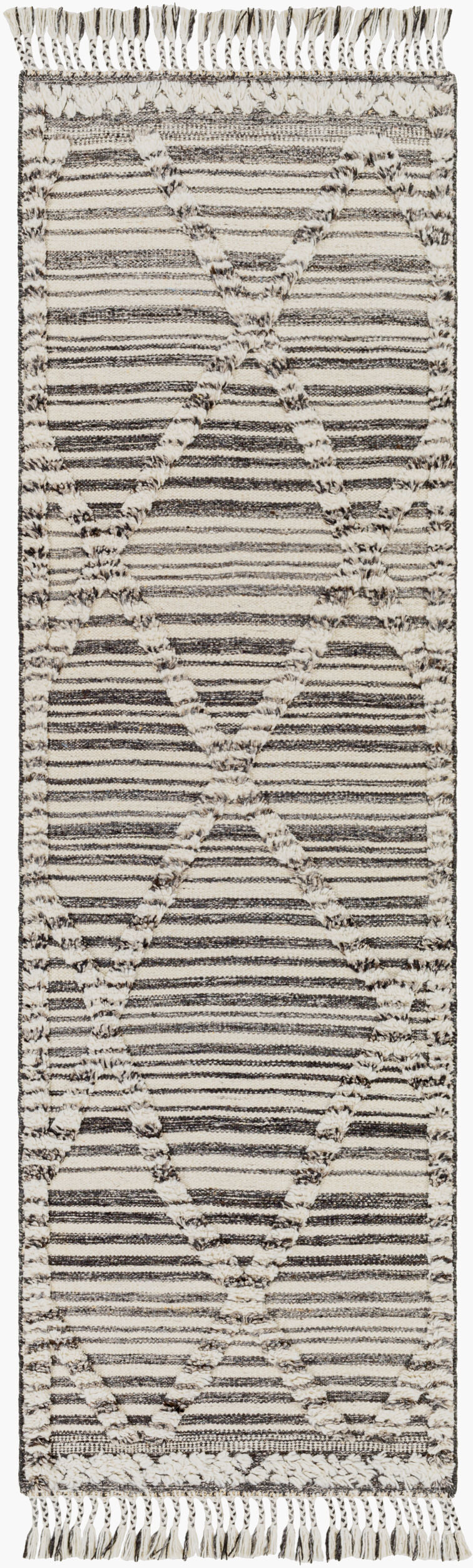Alfombra de lana hecha a mano Cadiz CDZ-2300 de 2,4 m