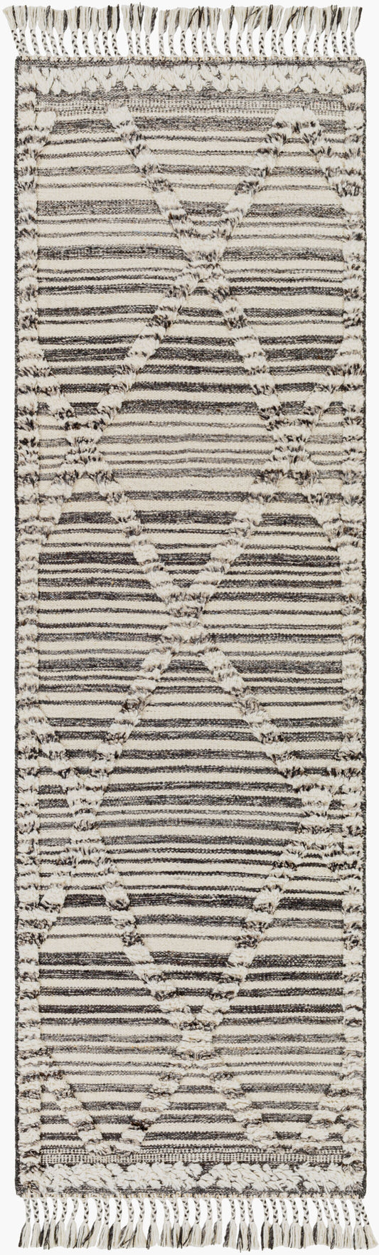 Alfombra de lana hecha a mano Cadiz CDZ-2300 de 2,4 m