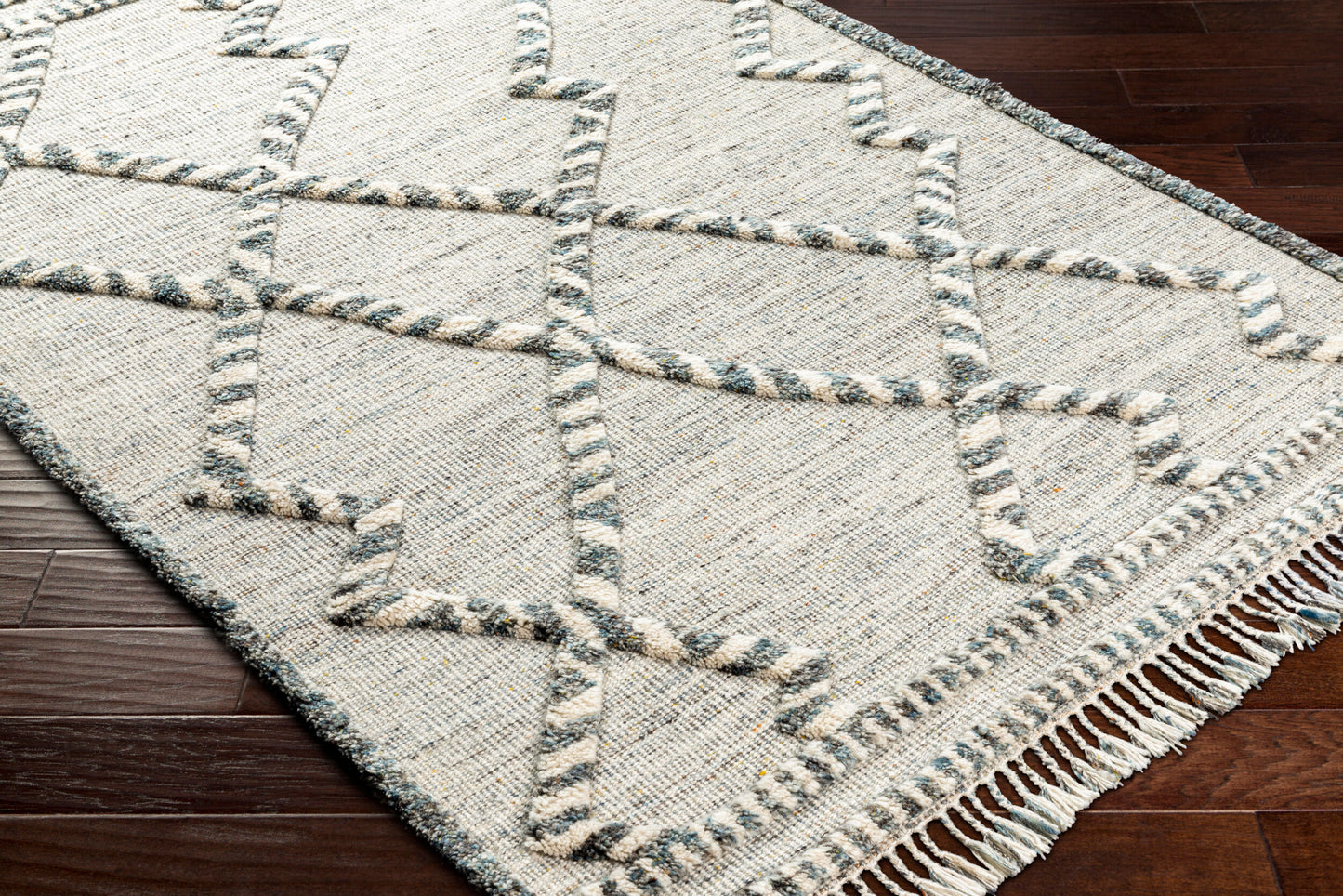 Cadiz CDZ-2301 2' x 3' Handmade Wool Accent Rug