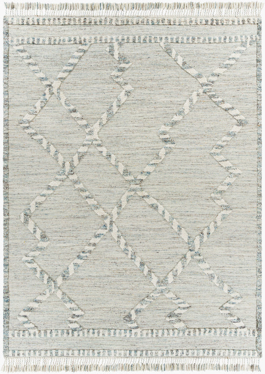 Alfombra de lana hecha a mano Cádiz CDZ-2301 de 8' x 10'