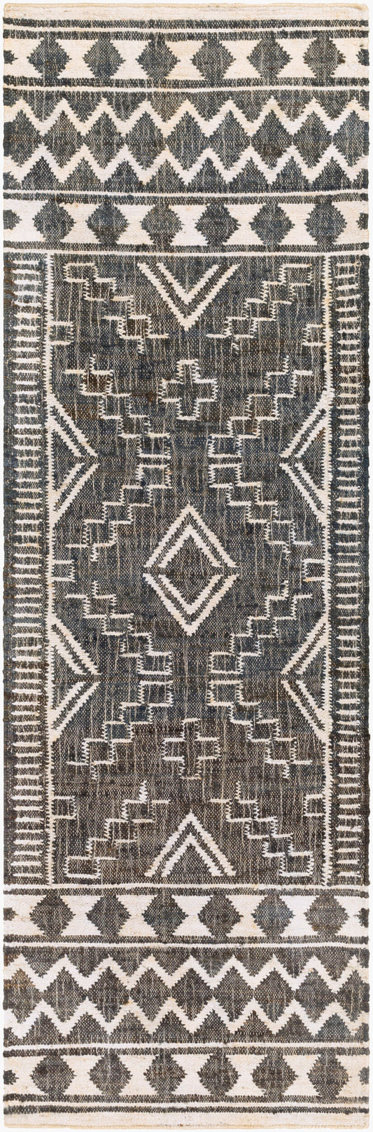 Alfombra de yute Cadence CEC-2300 de 2,4 m, hecha a mano