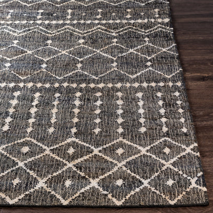Alfombra de yute hecha a mano Cadence CEC-2303 de 2,7 x 3,6 m