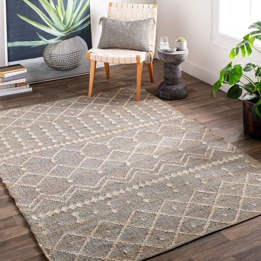 Cadence CEC-2304 2' x 3' Handmade Jute Accent Rug