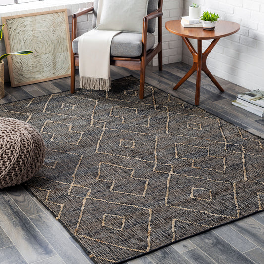 Alfombra de yute Cadence CEC-2306 de 2,4 m, hecha a mano