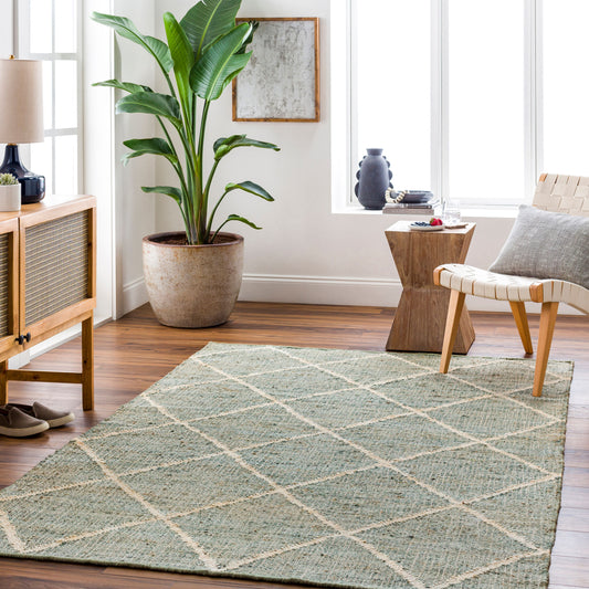 Cadence CEC-2309 2' x 3' Handmade Jute Accent Rug