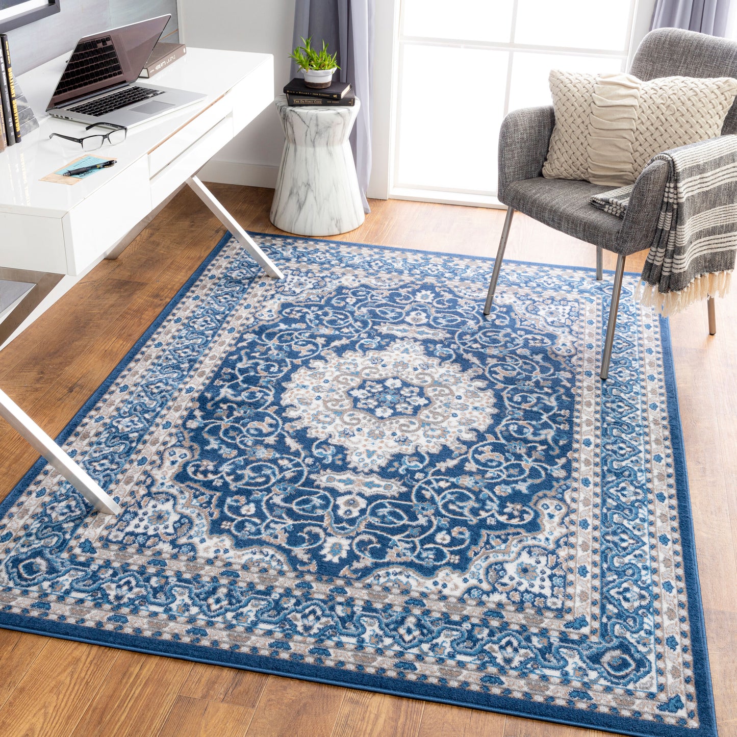 Cesar CEG-2317 9' x 12' Machine Woven Area Rug