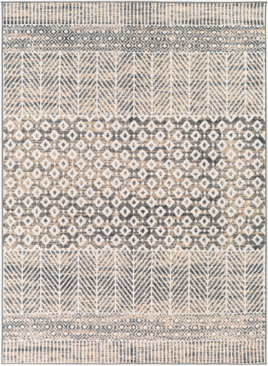 Cesar CEG-2333 5' x 7' Machine Woven Area Rug