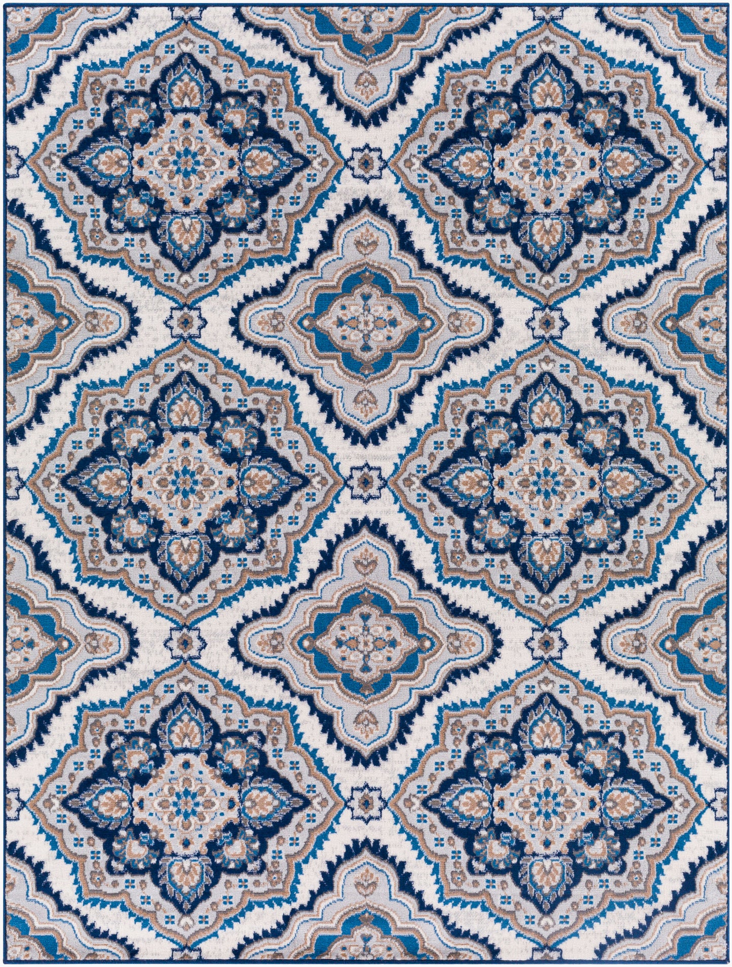 Cesar CEG-2362 6' x 9' Machine Woven Area Rug