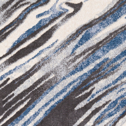 Alfombra decorativa tejida a máquina Cielo CEL-2312 de 2' x 3'