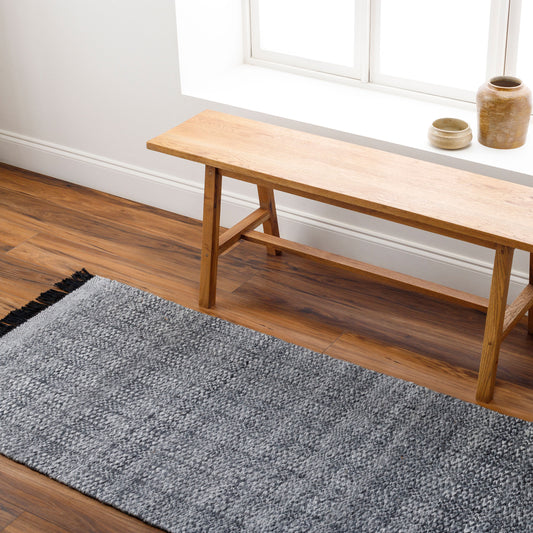 Clover CEV-2301 8ft Runner Handmade Recyled Runner Rug
