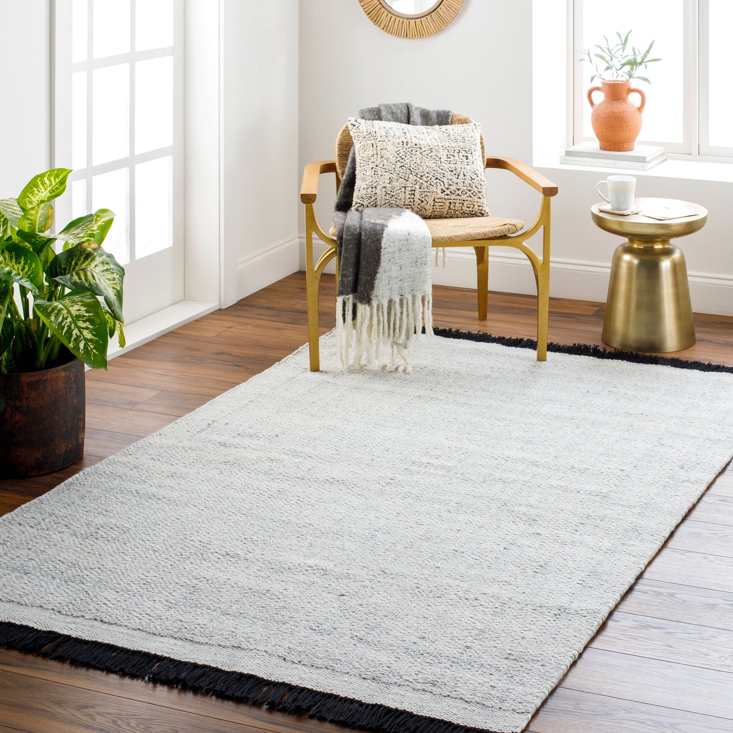 Clover CEV-2302 8' x 10' Handmade Recyled Area Rug