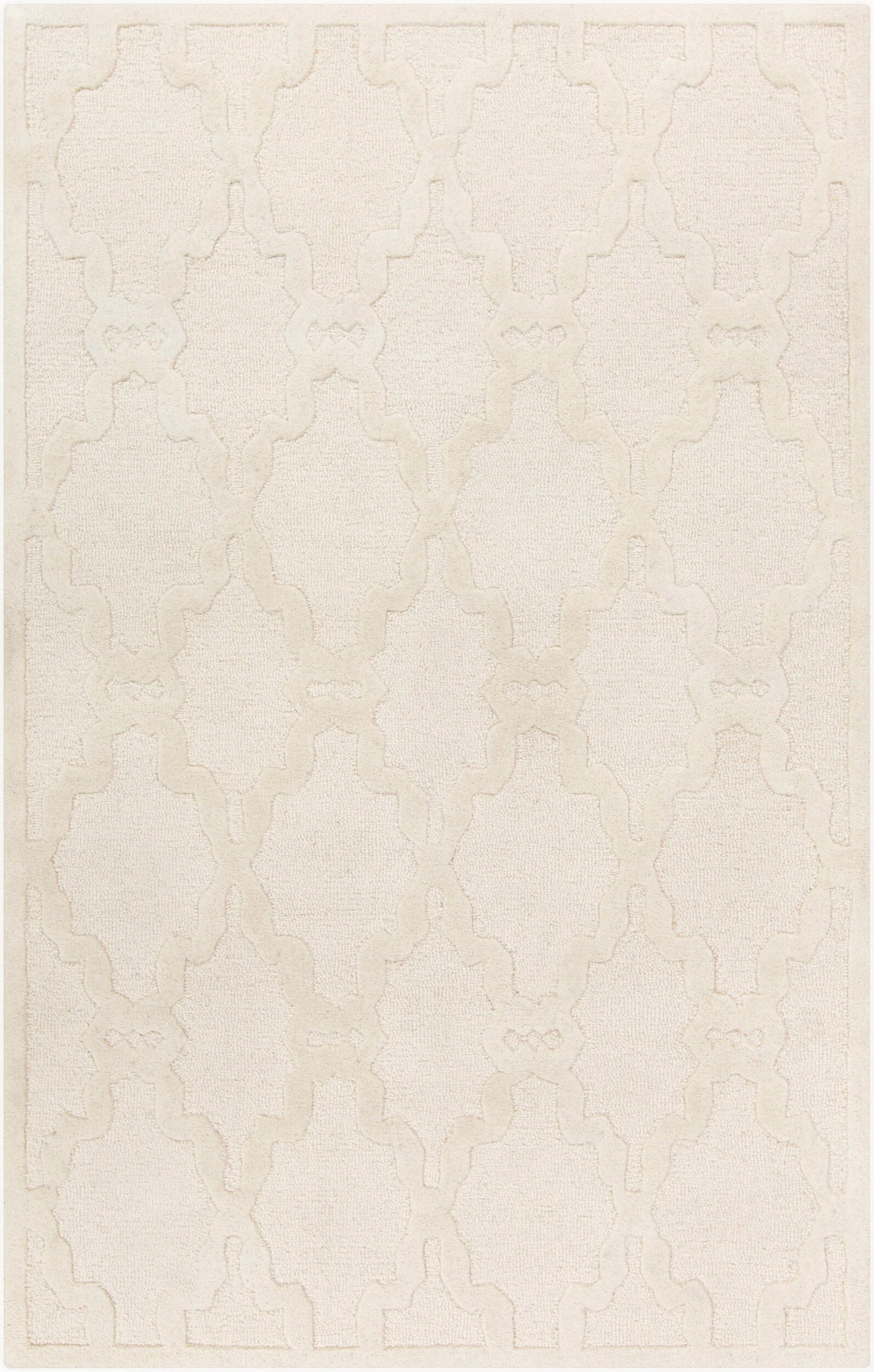 Alfombra decorativa de lana hecha a mano Chandler CHA-4000 de 3' x 5'