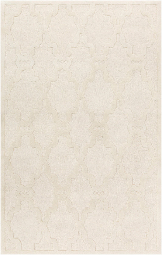 Alfombra decorativa de lana hecha a mano Chandler CHA-4000 de 3' x 5'