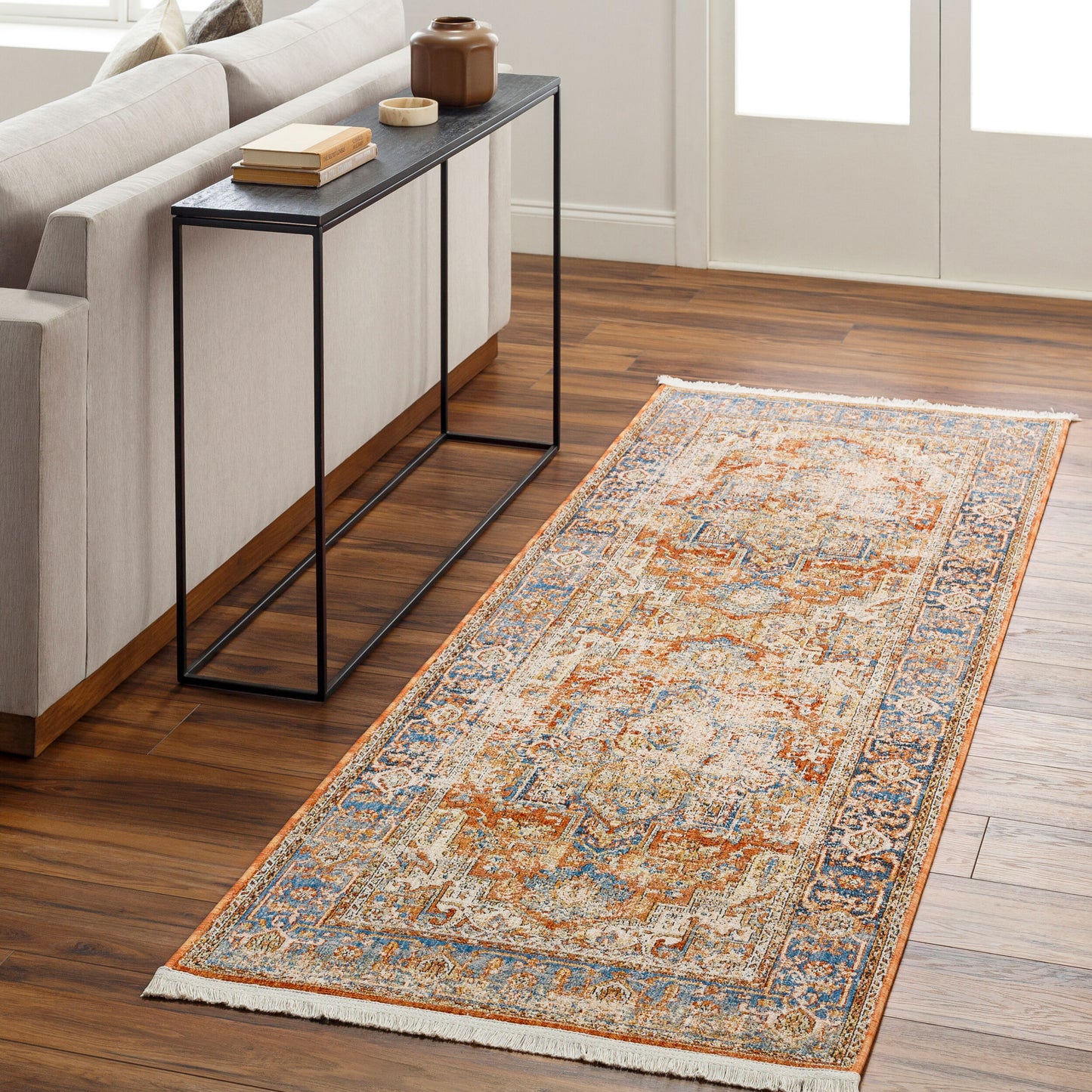 Chicago CHG-2301 8ft Runner Machine Woven Runner Rug