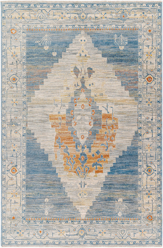 Alfombra decorativa tejida a máquina Chicago CHG-2303 de 4' x 6'