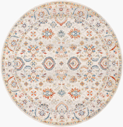 Chicago CHG-2305 8ft Round Machine Woven Area Rug